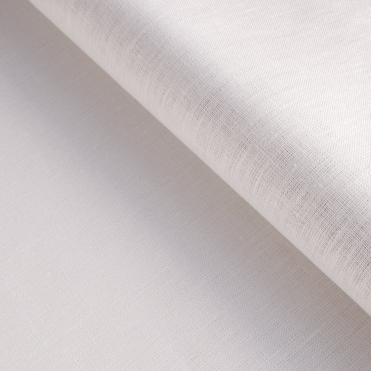 Middleton Linen fabric in white color - pattern number 93180 - by Schumacher in the Perfect Basics: Linen collection