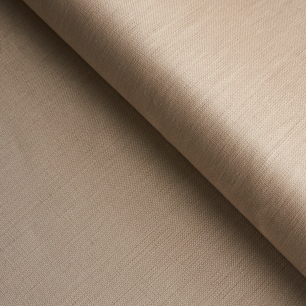Middleton Linen fabric in putty color - pattern number 93222 - by Schumacher in the Perfect Basics: Linen collection