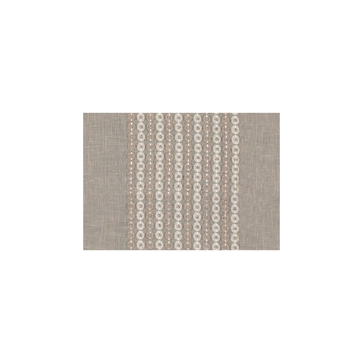 Bangle Sheer fabric in truffle color - pattern 9953.16.0 - by Kravet Couture in the Modern Luxe collection