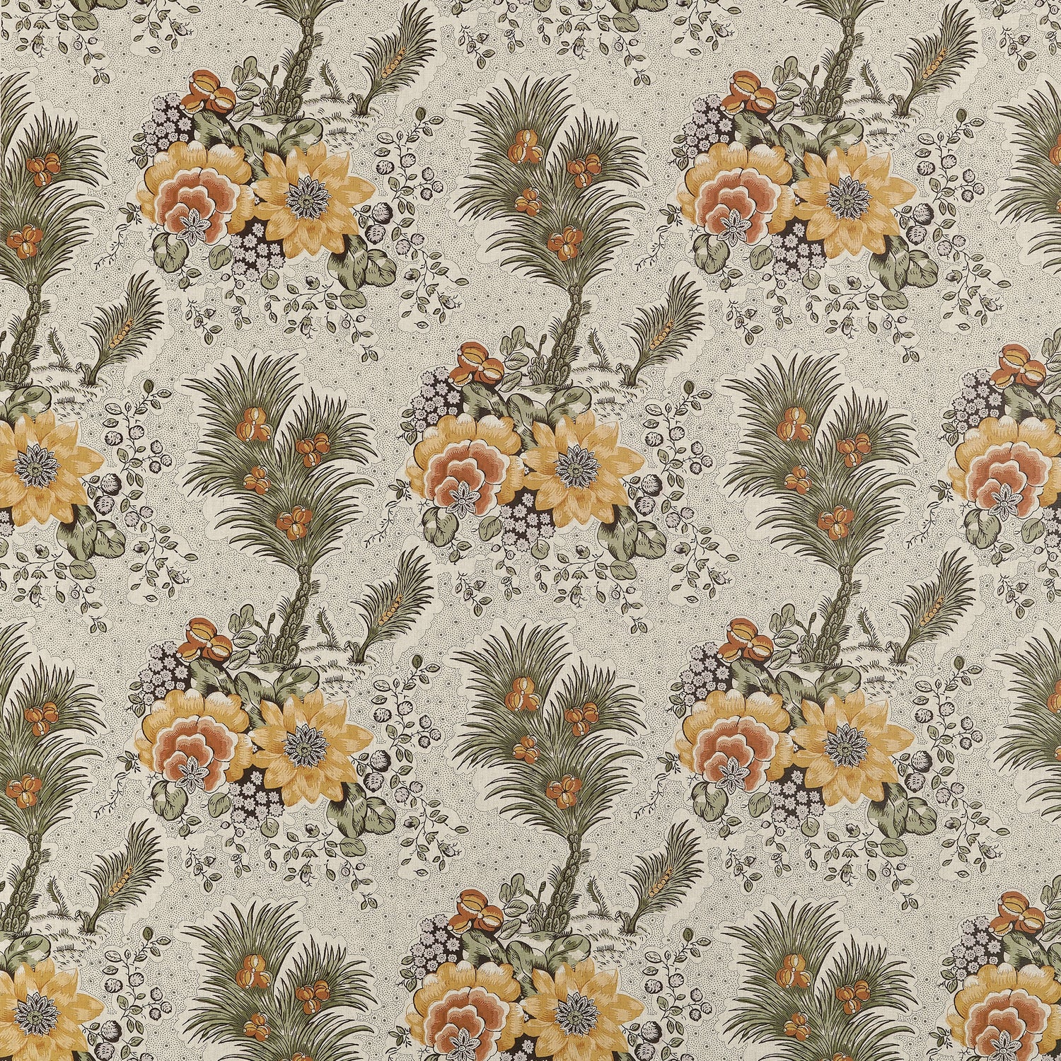 Drexel Hill fabric in gold color - pattern number AF10713 - by Anna French in the Clermont collection