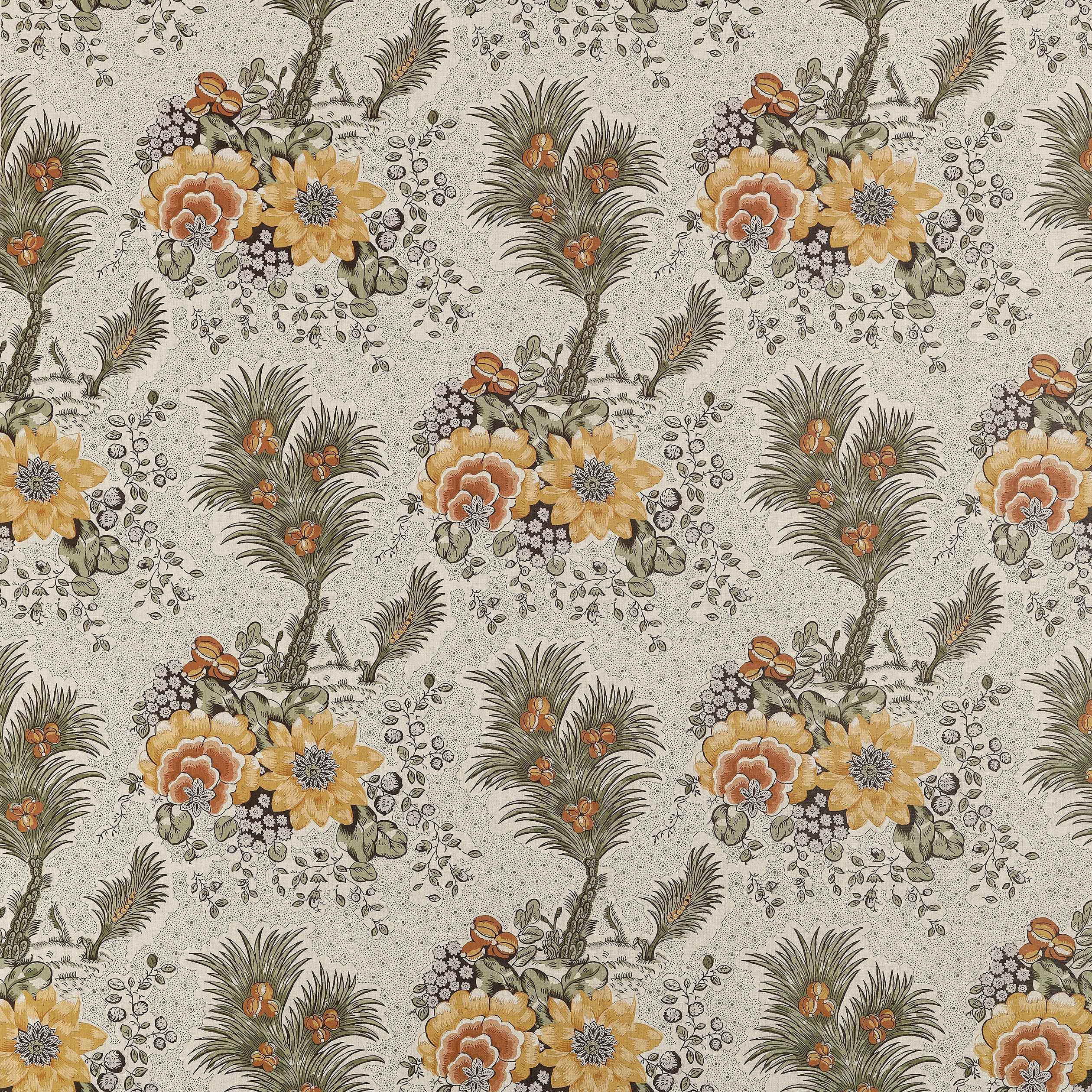 Drexel Hill fabric in gold color - pattern number AF10713 - by Anna French in the Clermont collection
