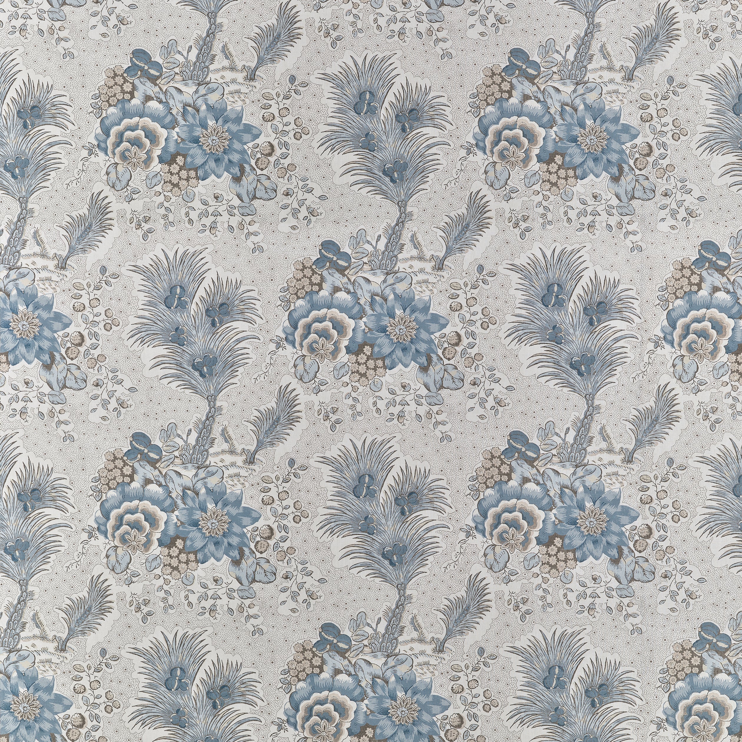 Drexel Hill fabric in spa blue color - pattern number AF10716 - by Anna French in the Clermont collection