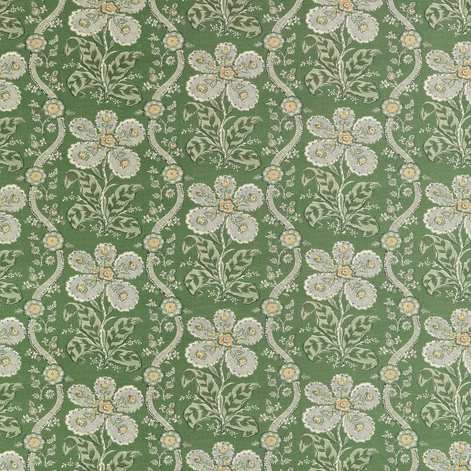 St. Gilles fabric in green color - pattern number AF10719 - by Anna French in the Clermont collection
