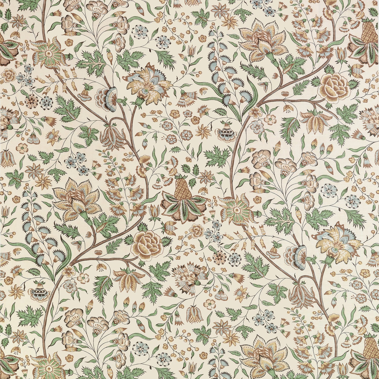 Francois fabric in brown color - pattern number AF10726 - by Anna French in the Clermont collection