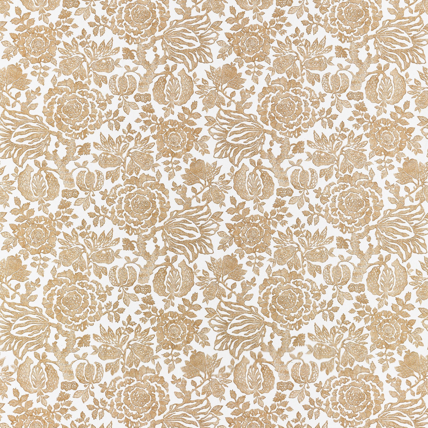 Sigourney fabric in gold color - pattern number AF10731 - by Anna French in the Clermont collection