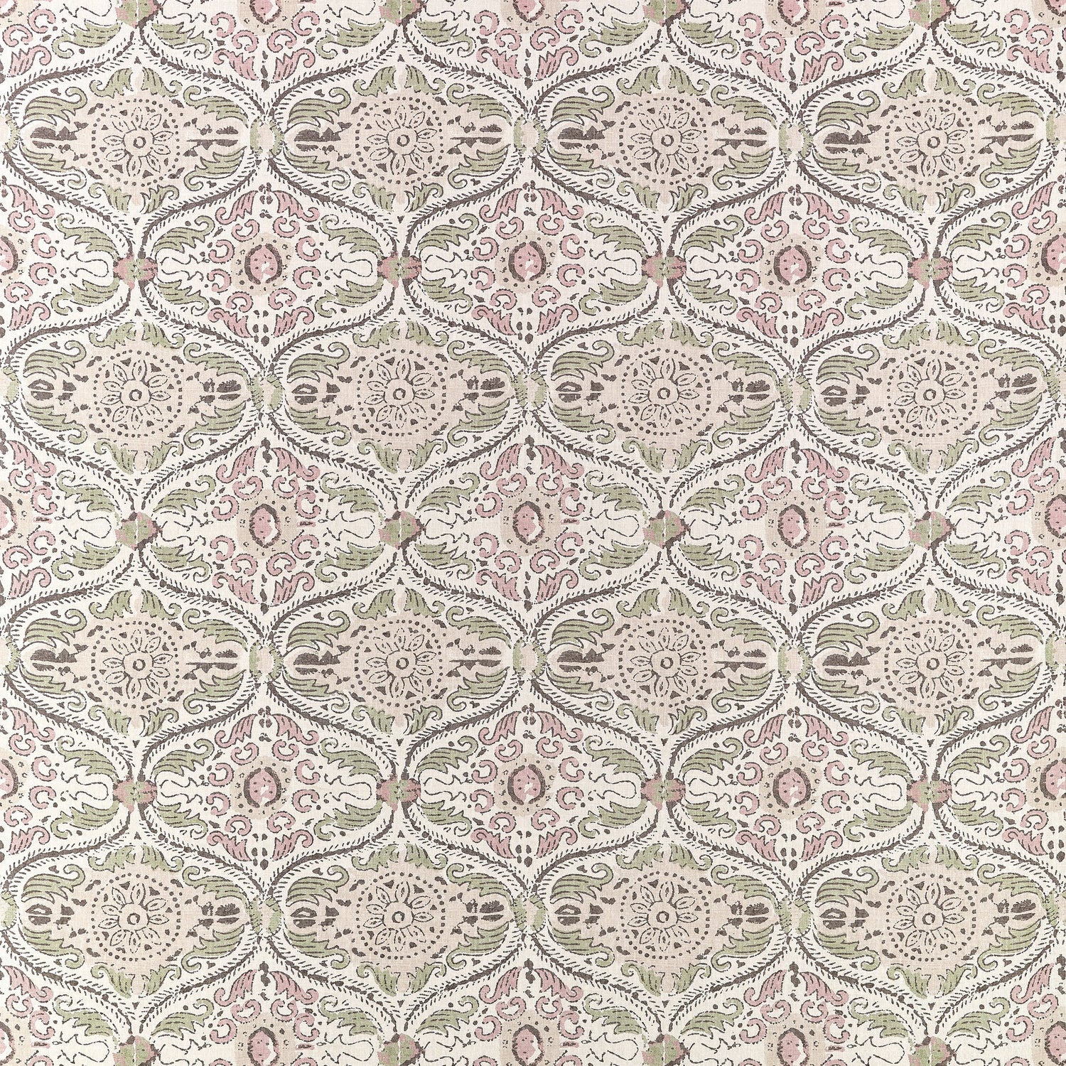 Cecilia fabric in blush color - pattern number AF10753 - by Anna French in the Clermont collection