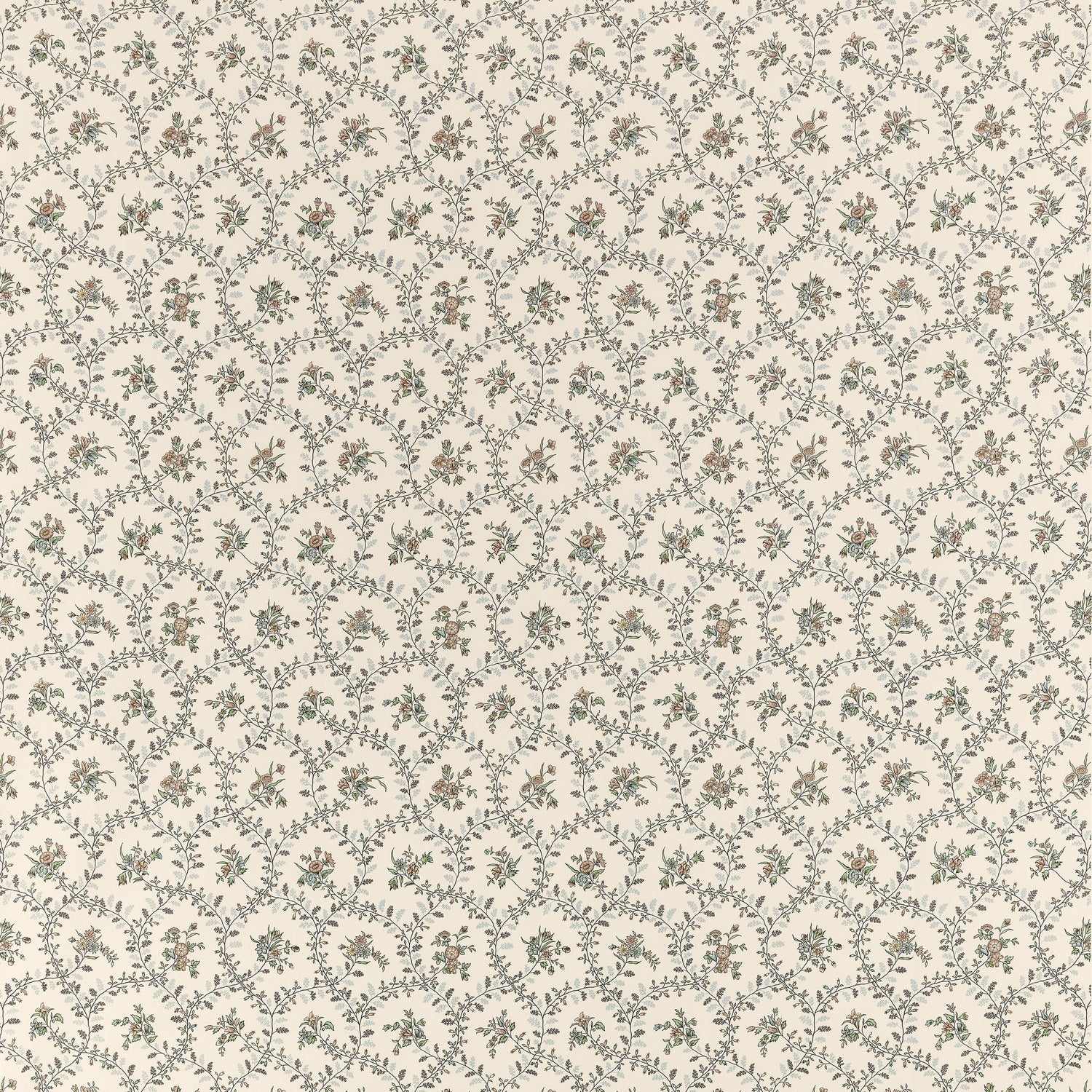 Juliette Trail fabric in brown color - pattern number AF10765 - by Anna French in the Clermont collection