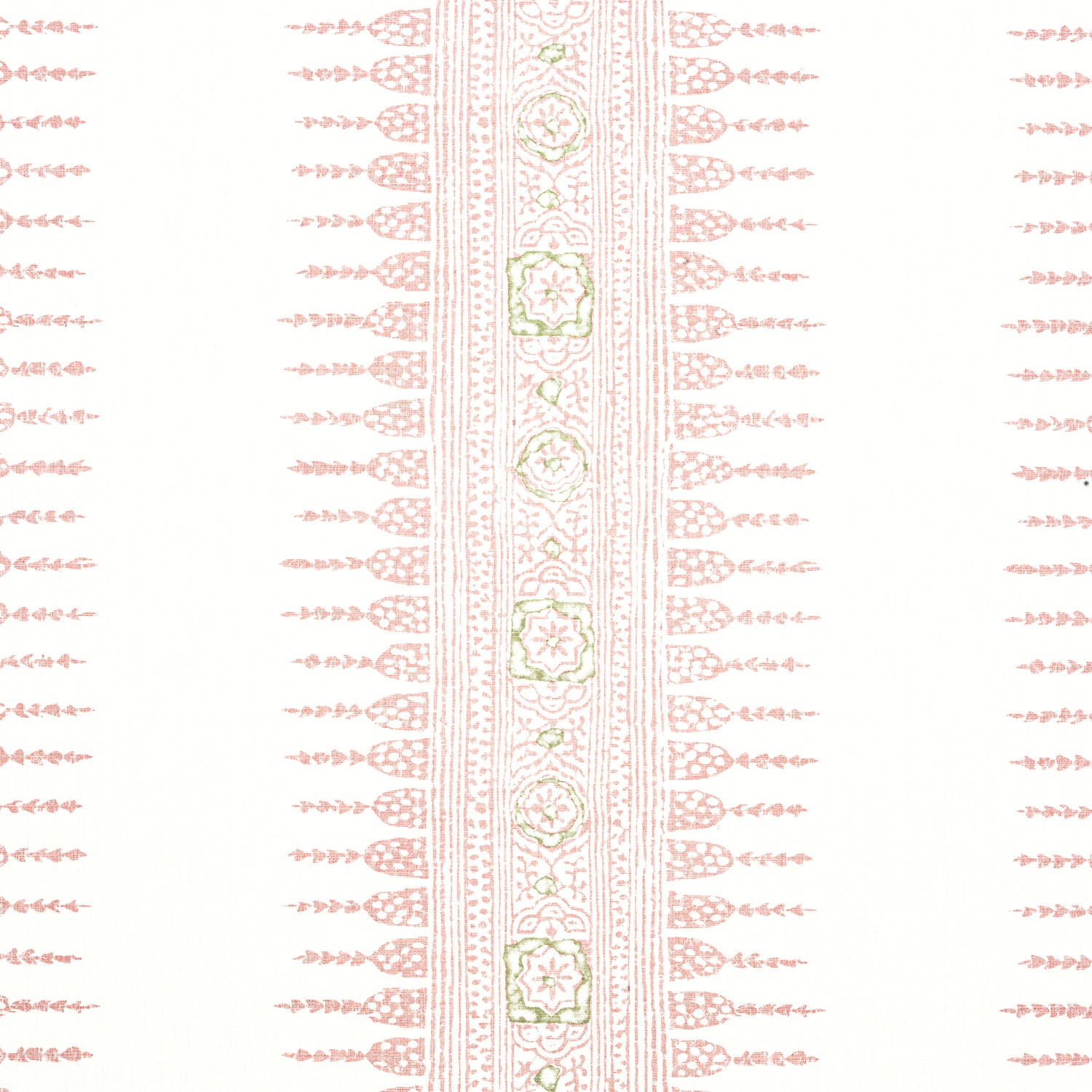 Javanese Stripe fabric in blush color - pattern number AF15135 - by Anna French in the Antilles collection