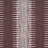 Javanese Stripe fabric in brown color - pattern number AF15139 - by Anna French in the Antilles collection