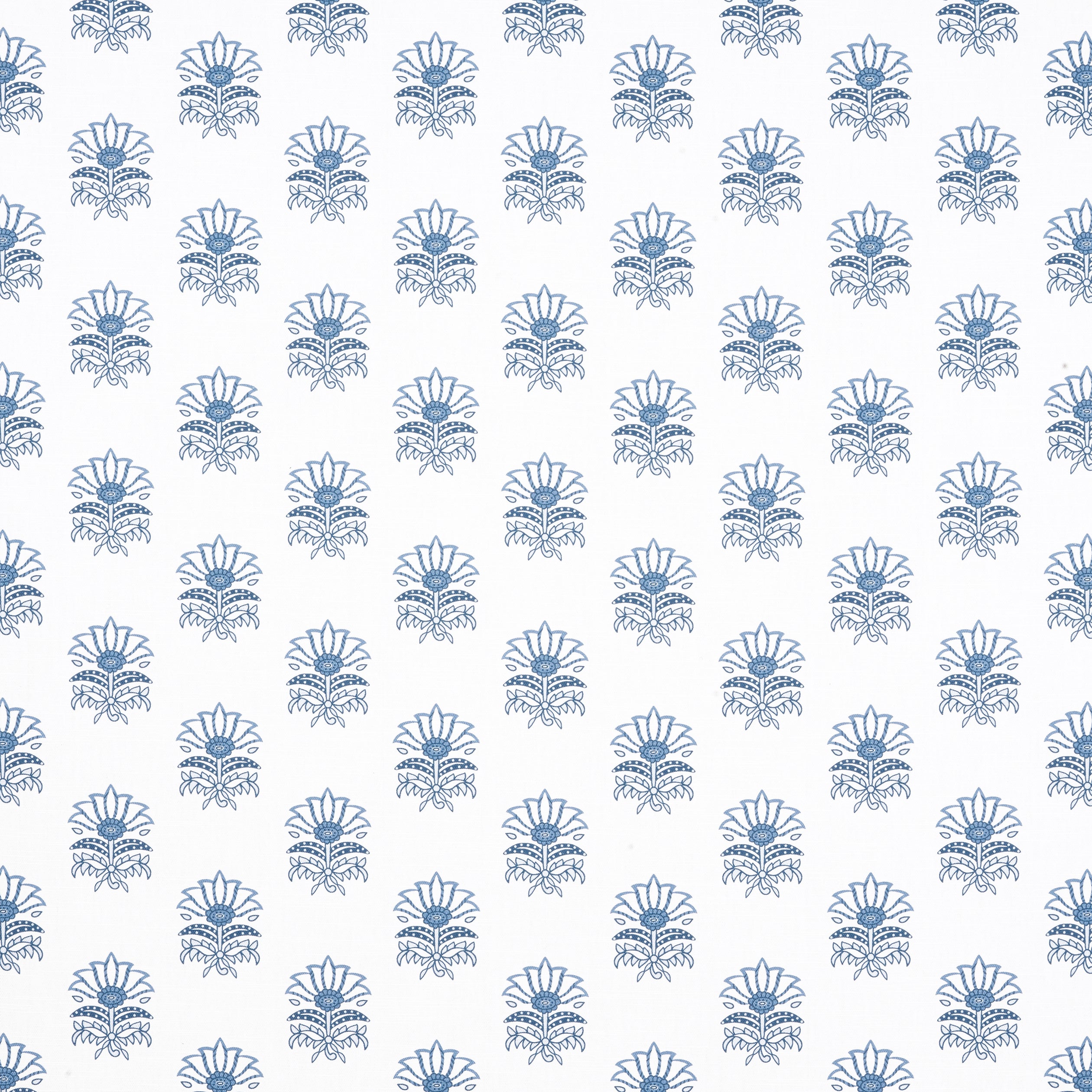 Milford fabric in blue color - pattern number AF15157 - by Anna French in the Antilles collection