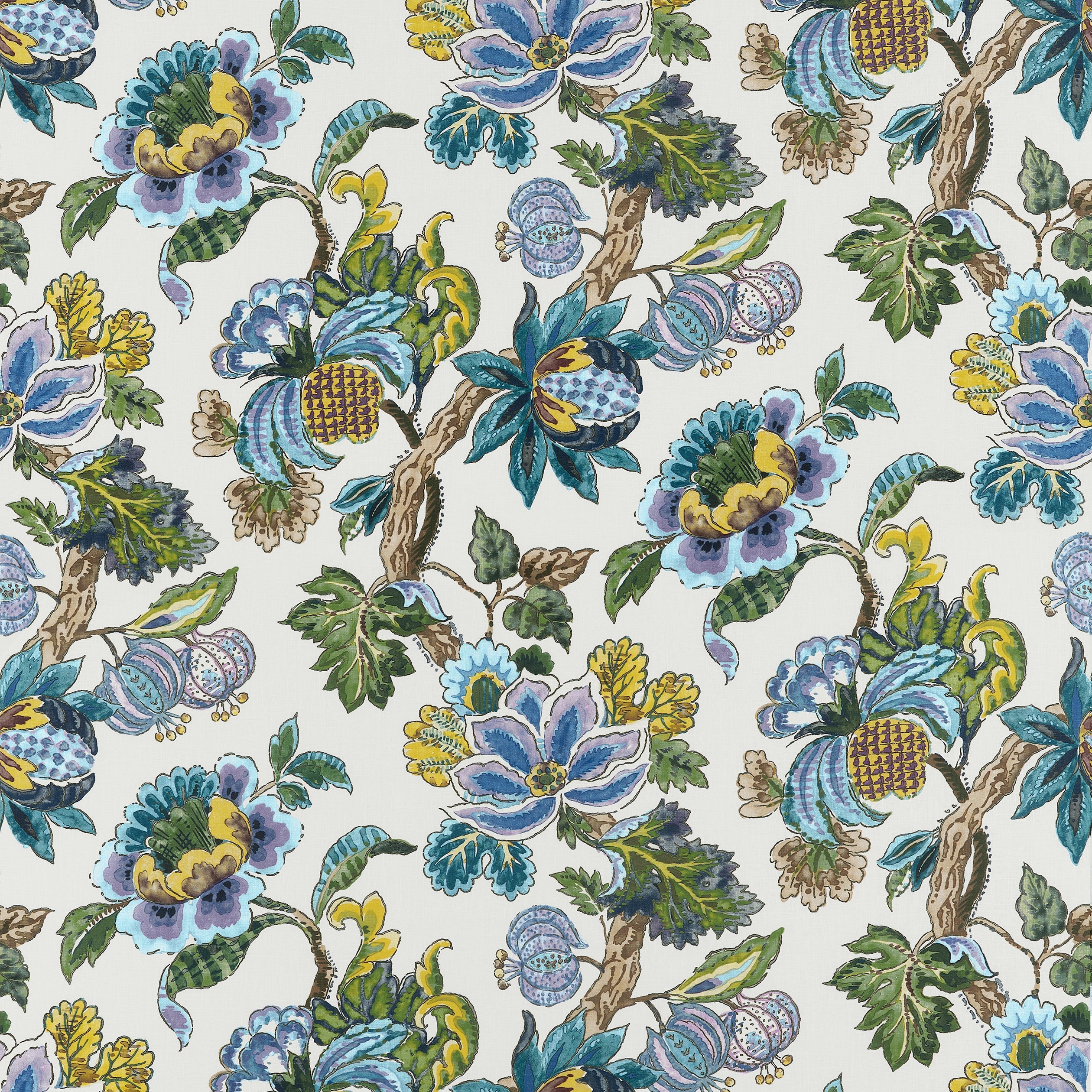 Stockbridge Lavender and Blue Fabric