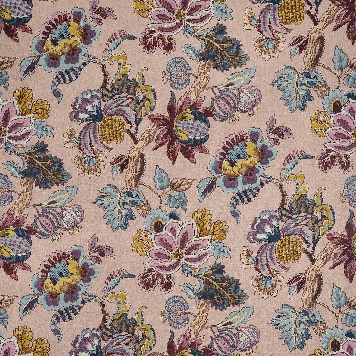 Stockbridge Blush Fabric