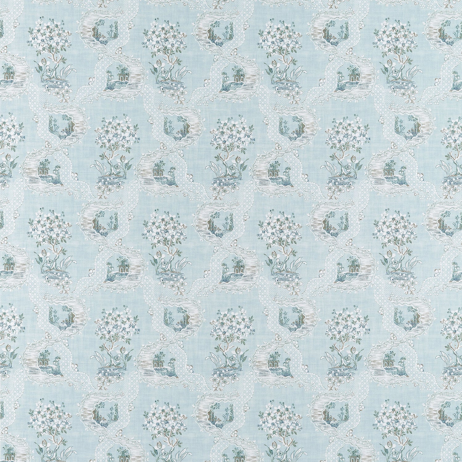 Antoinette Blue Fabric