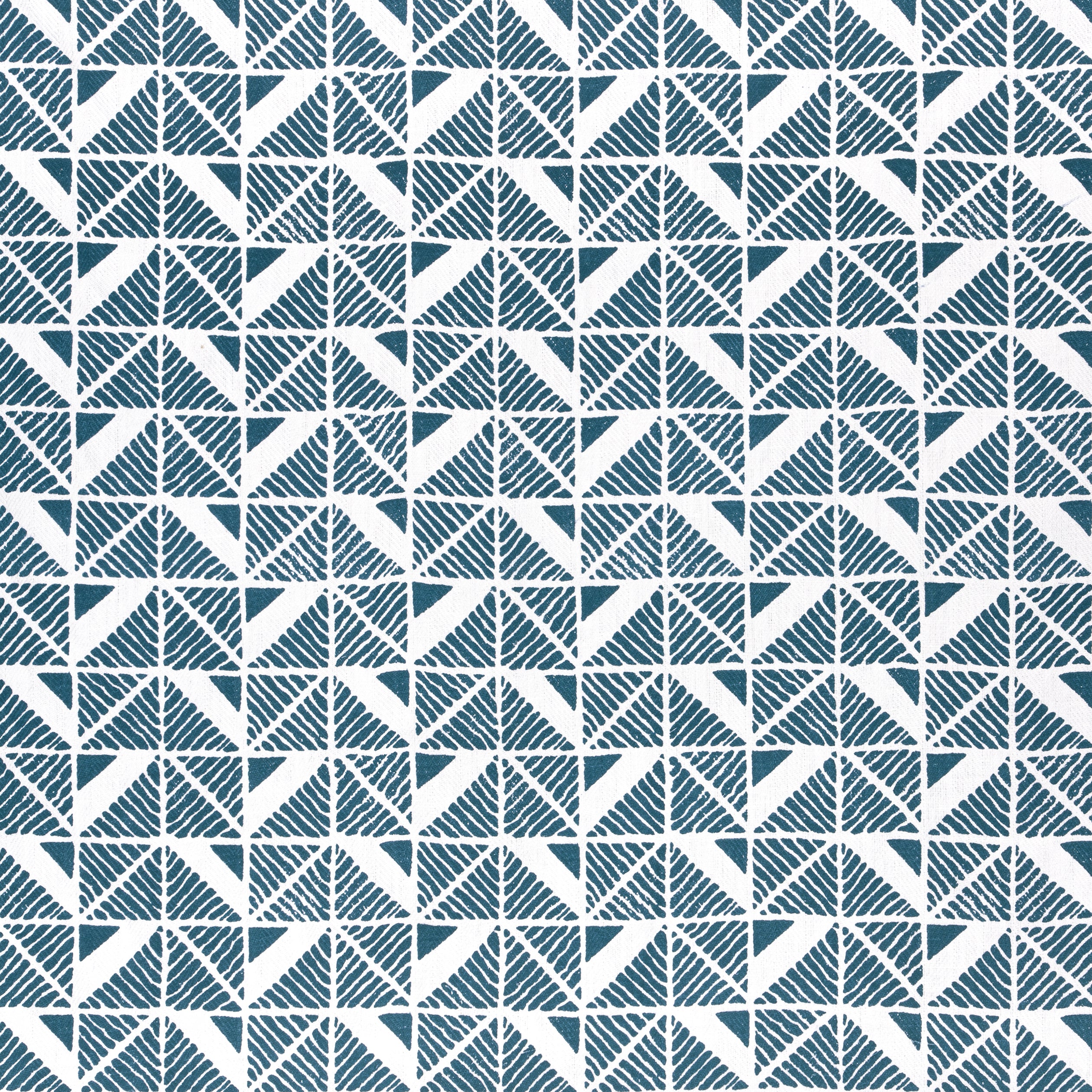 Bloomsbury Square fabric in blue color - pattern number AF23118 - by Anna French in the Willow Tree collection