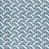 Bloomsbury Square fabric in blue color - pattern number AF23118 - by Anna French in the Willow Tree collection