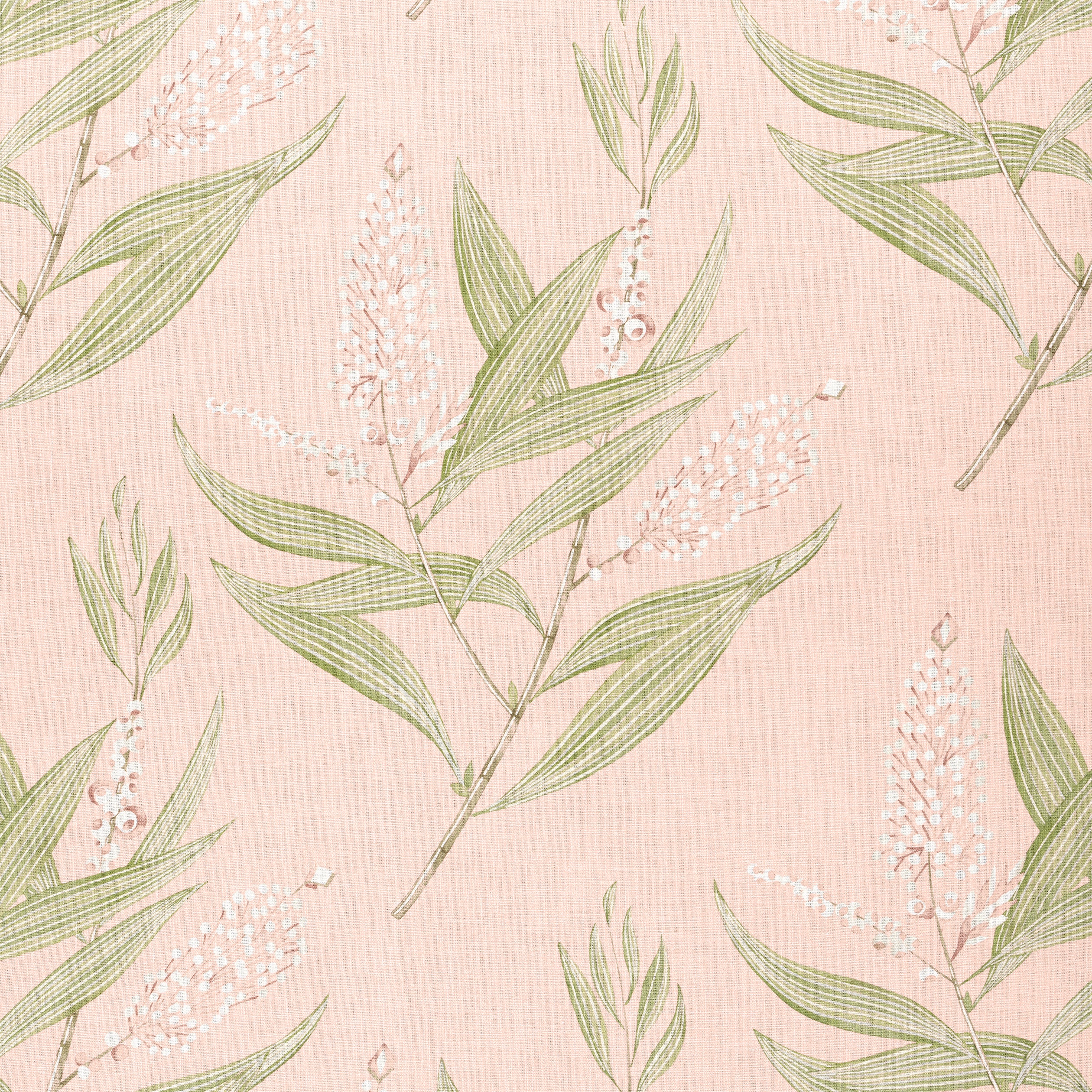 Winter Bud fabric in blush color - pattern number AF23132 - by Anna French in the Willow Tree collection