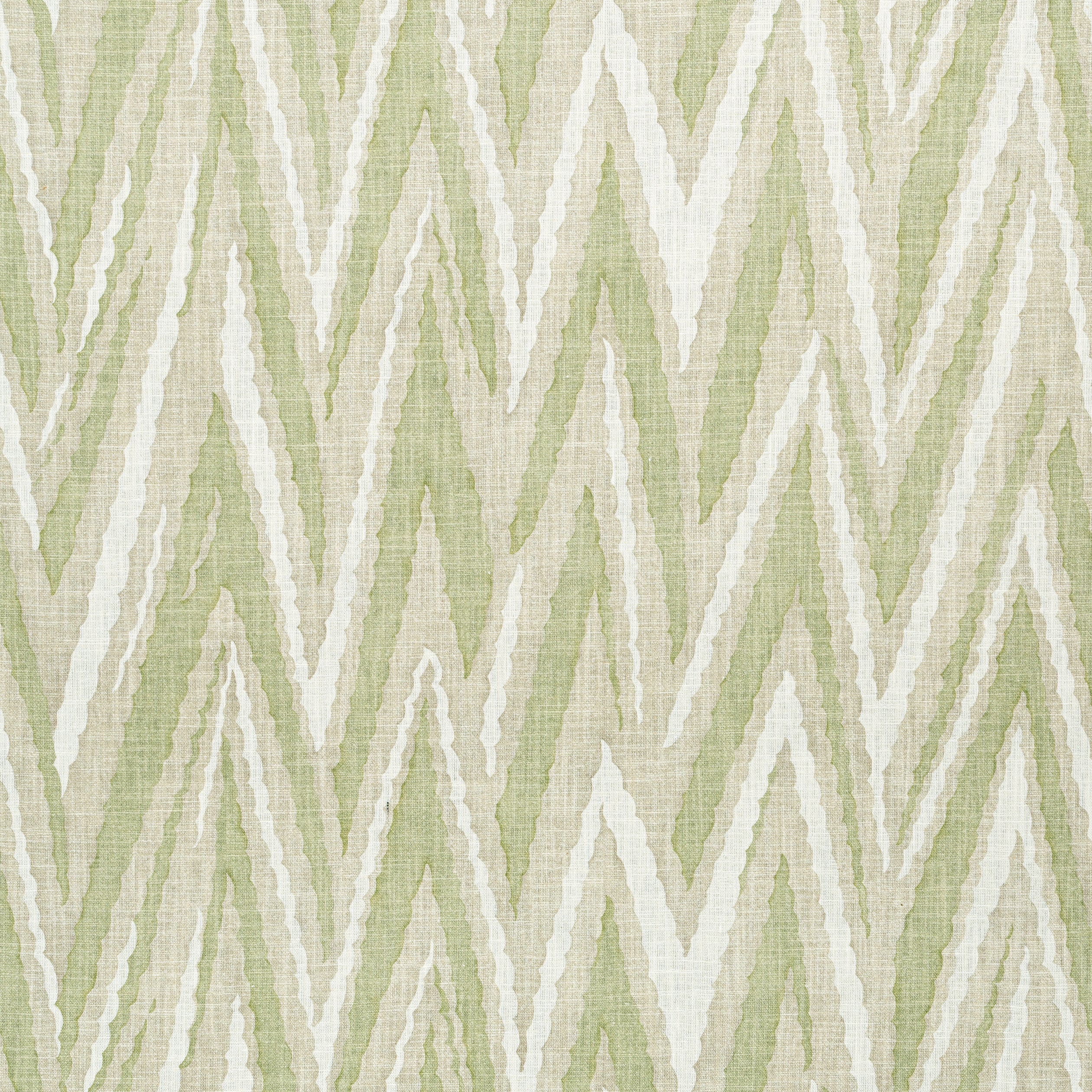 Highland Peak fabric in green color - pattern number AF23140 - by Anna French in the Willow Tree collection