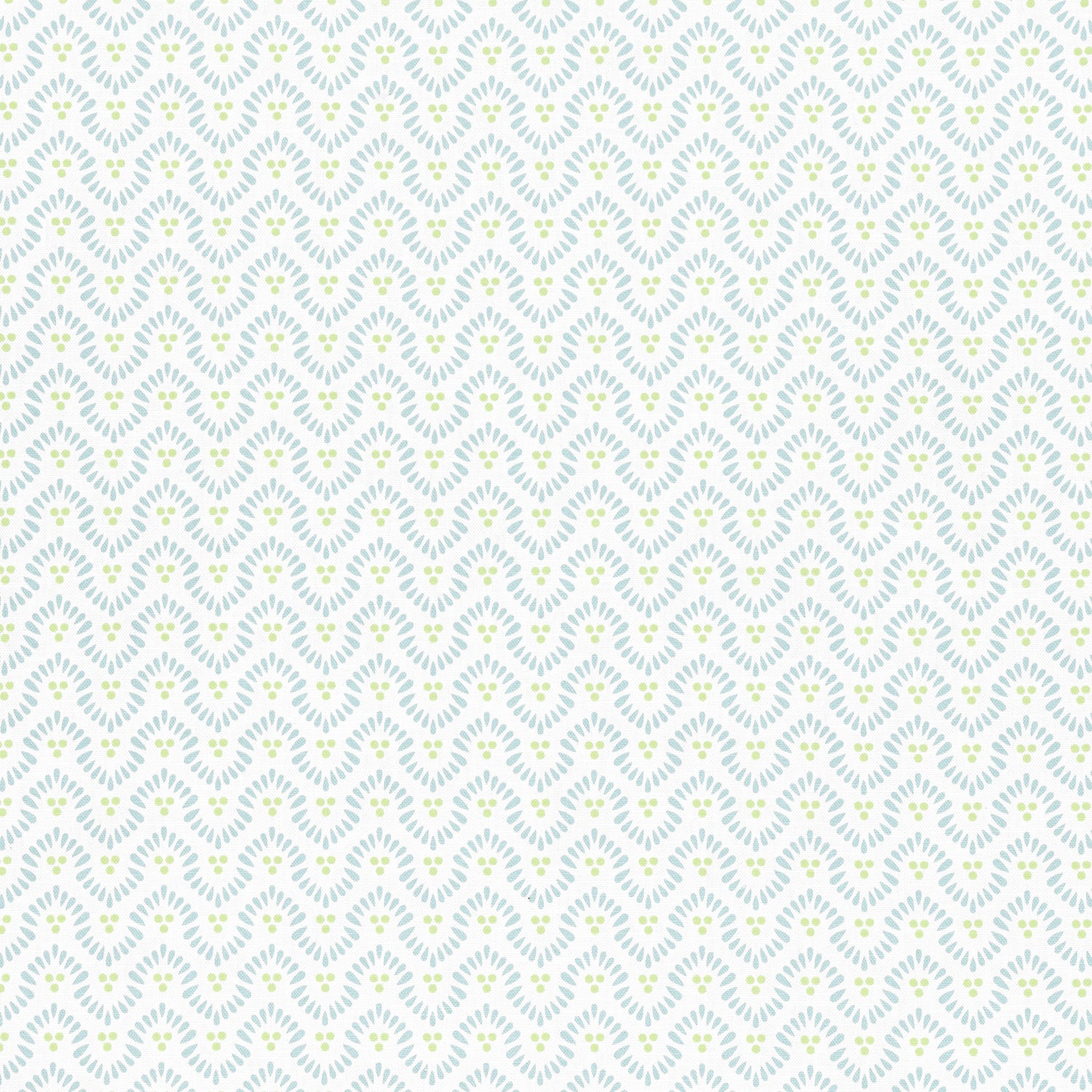 Wynford fabric in soft blue color - pattern number AF23145 - by Anna French in the Willow Tree collection