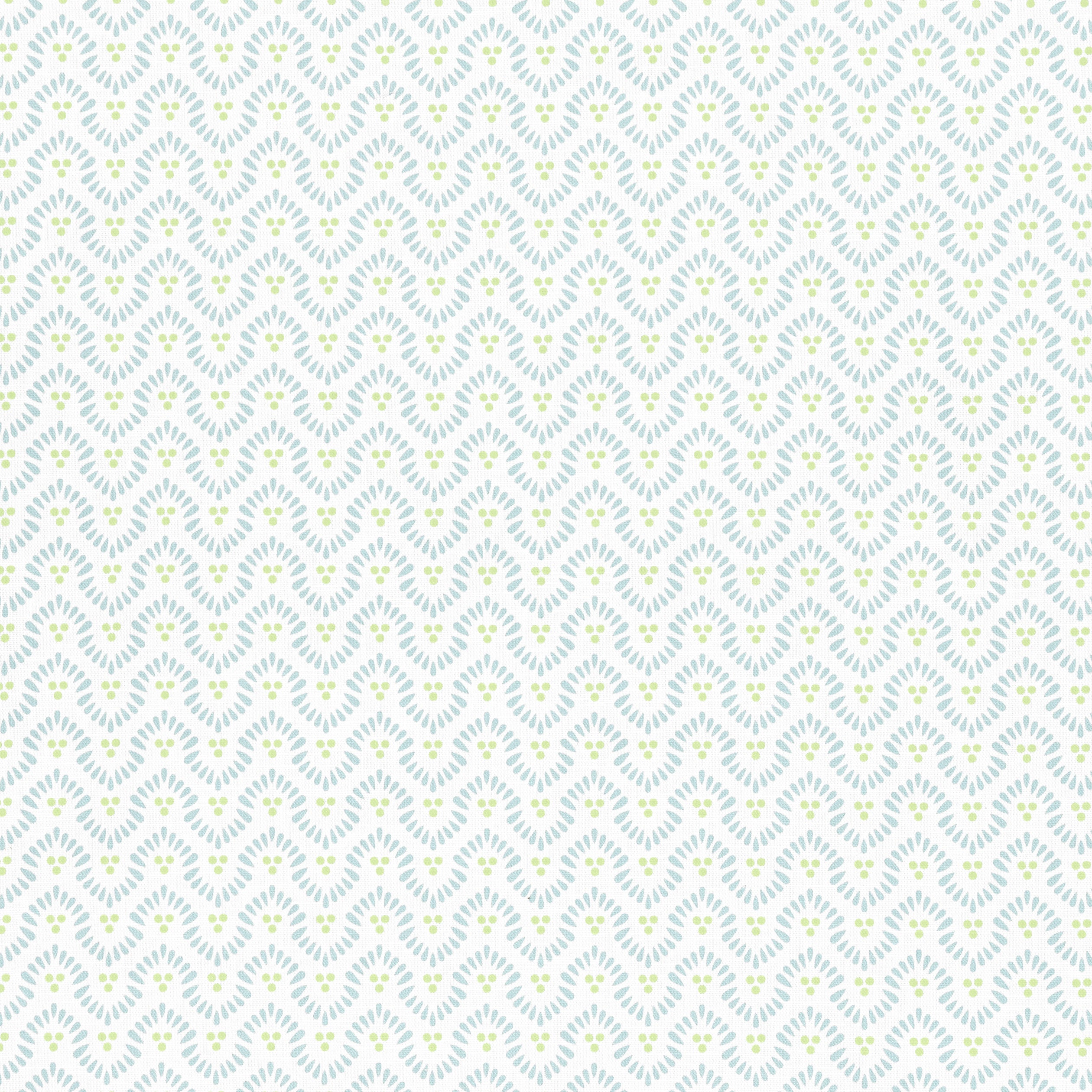 Wynford fabric in soft blue color - pattern number AF23145 - by Anna French in the Willow Tree collection