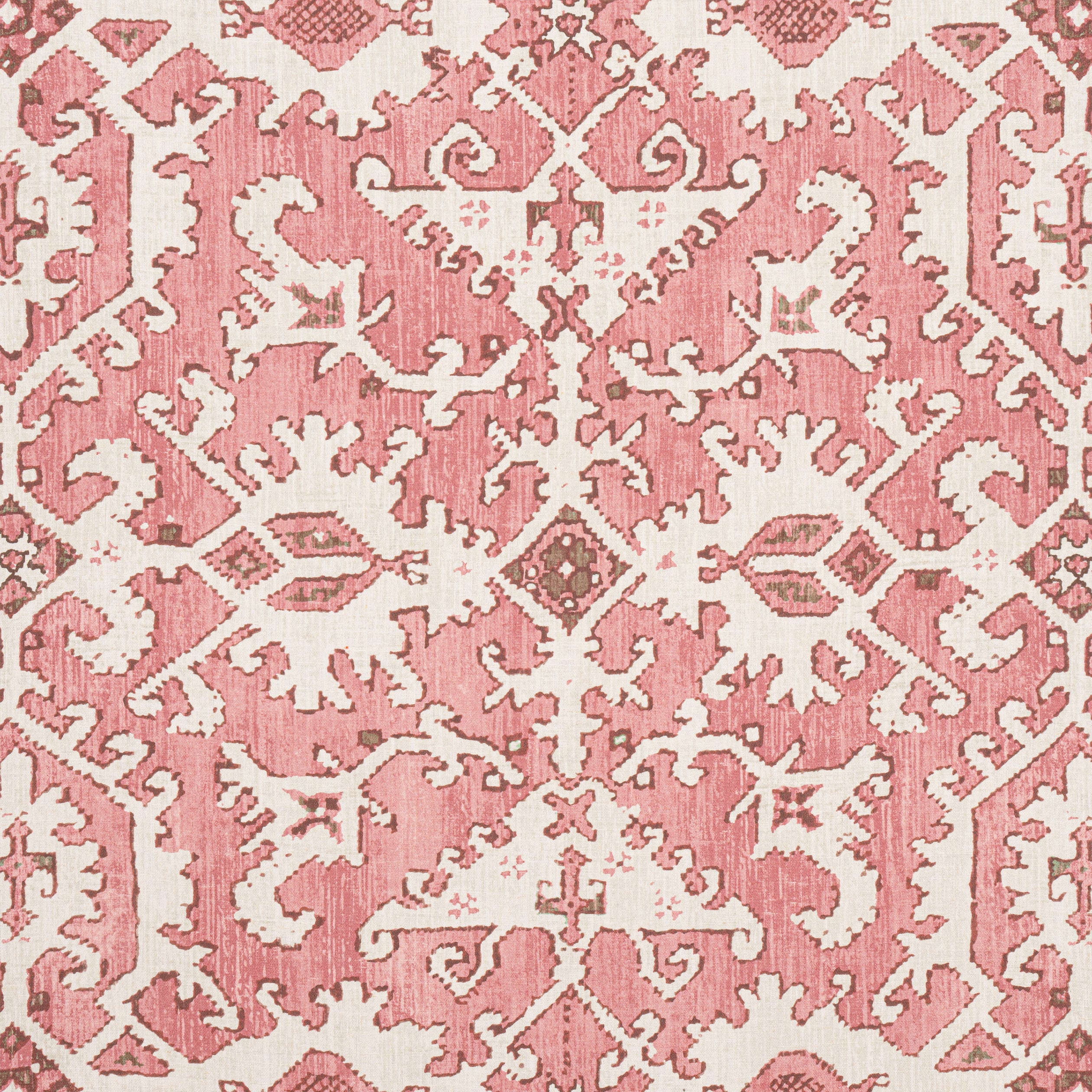 Pontorma fabric in Rose color - pattern number AF24559 - by Anna French in the Devon collection
