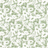 Newlands Toile fabric in green color - pattern number AF57836 - by Anna French in the Bristol collection