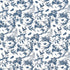 Newlands Toile fabric in blue color - pattern number AF57837 - by Anna French in the Bristol collection