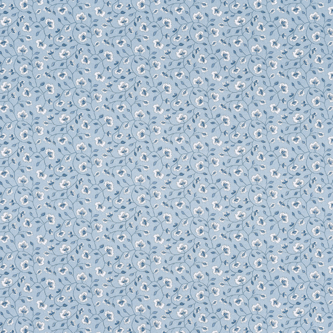 Chelsea fabric in blue color - pattern number AF57841 - by Anna French in the Bristol collection