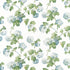 Sussex Hydrangea fabric in blue and green color - pattern number AF57846 - by Anna French in the Bristol collection