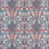 Narbeth fabric in red and blue color - pattern number AF57861 - by Anna French in the Bristol collection
