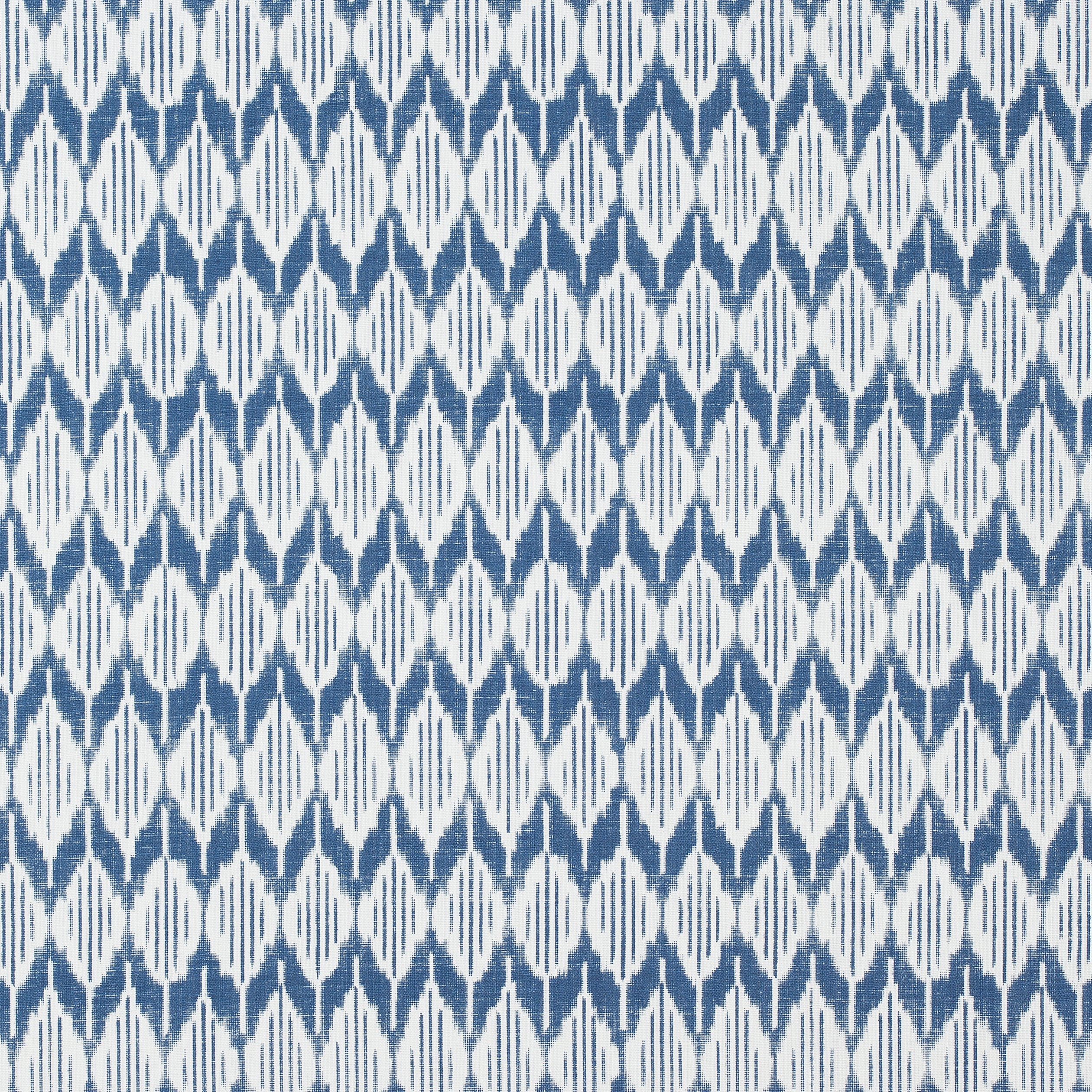 Balin Ikat fabric in navy color - pattern number AF73023 - by Anna French in the Meridian collection