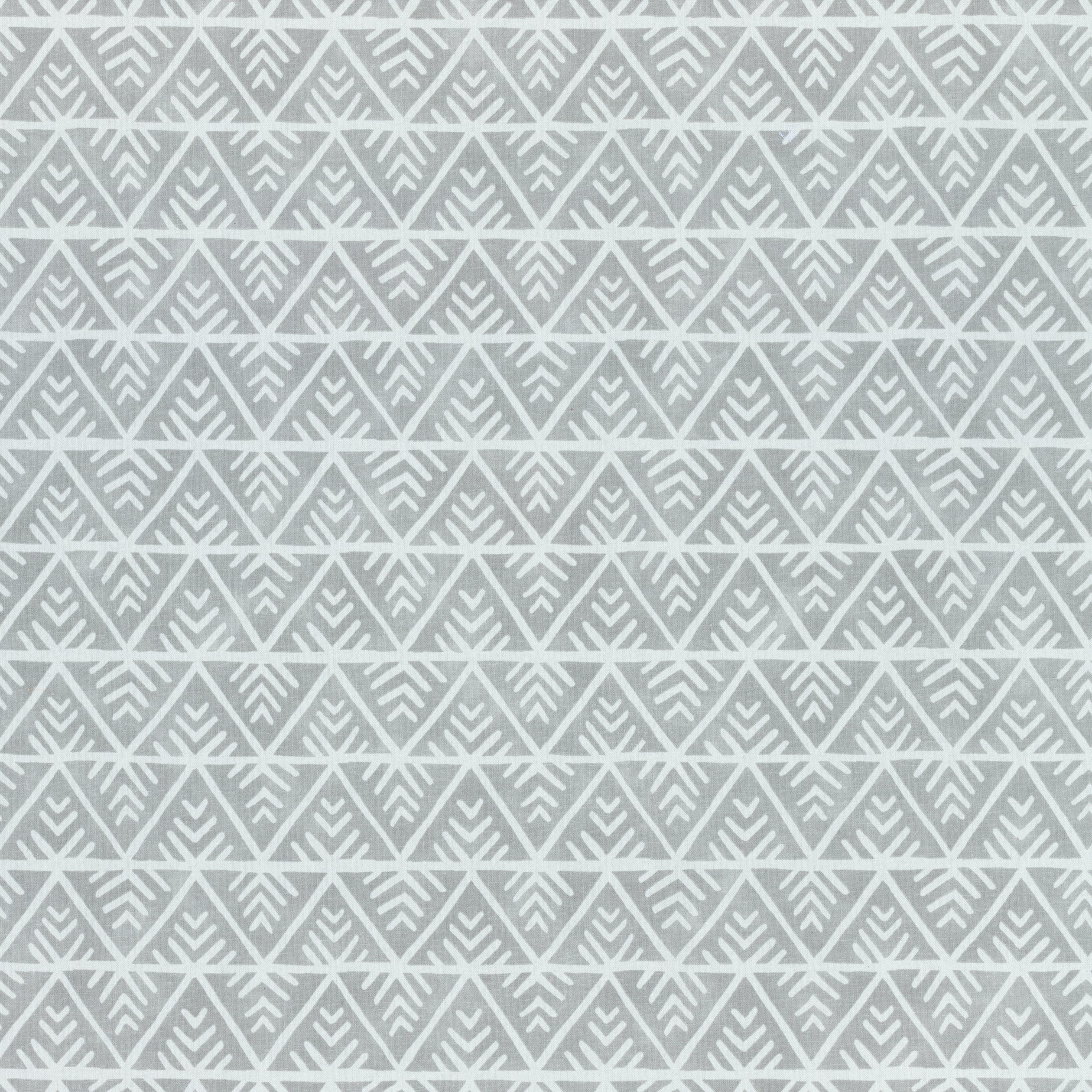 Jules fabric in grey on white color - pattern number AF78702 - by Anna French in the Palampore collection