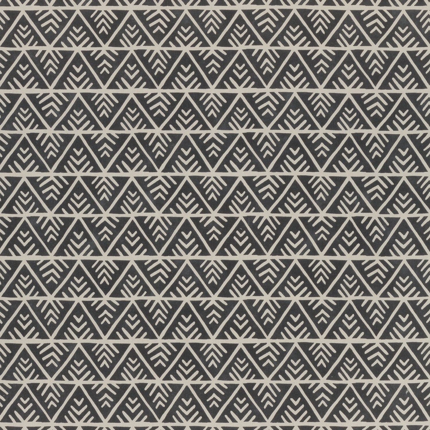 Jules fabric in black color - pattern number AF78707 - by Anna French in the Palampore collection