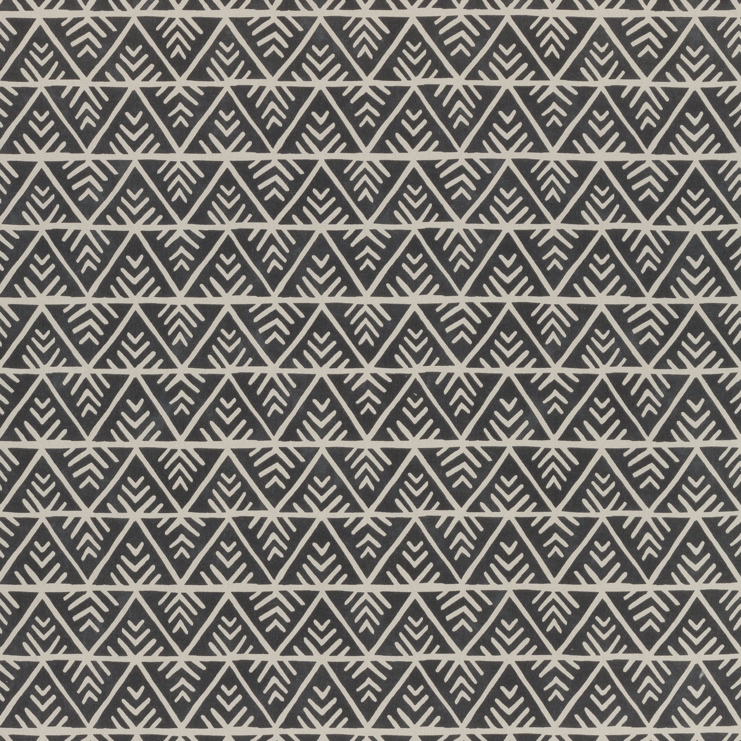 Jules fabric in black color - pattern number AF78707 - by Anna French in the Palampore collection