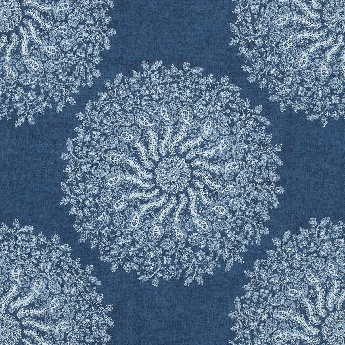La Provence fabric in navy color - pattern number AF78730 - by Anna French in the Palampore collection