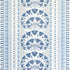 Cairo fabric in blue and white  color - pattern number AF9624 - by Anna French in the Savoy collection