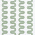 Herriot Way Embroidery fabric in green on white  color - pattern number AF9635 - by Anna French in the Savoy collection