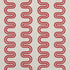 Herriot Way Embroidery fabric in raspberry on flax  color - pattern number AF9640 - by Anna French in the Savoy collection