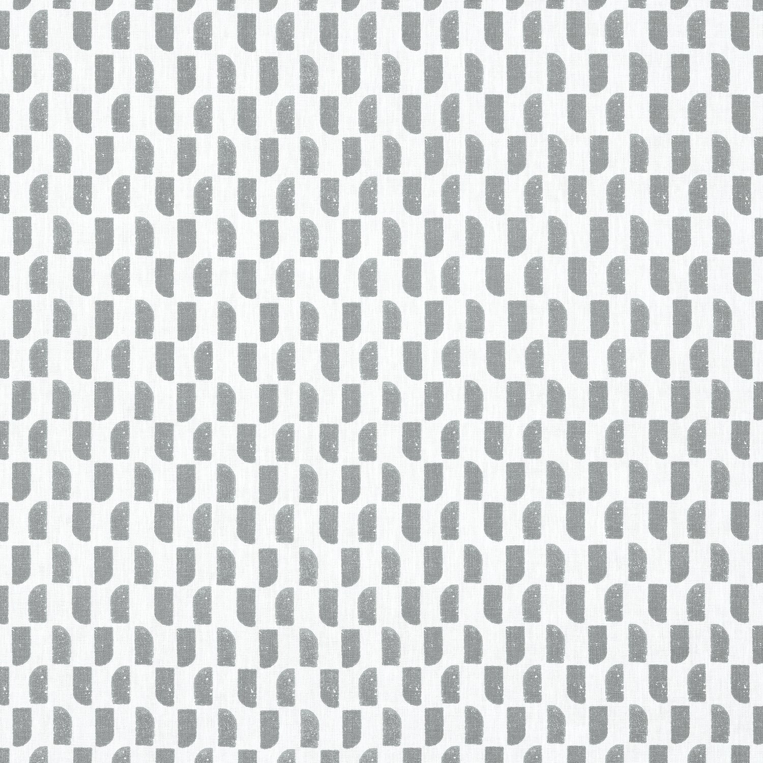 Akio fabric in grey color - pattern number AF9817 - by Anna French in the Nara collection