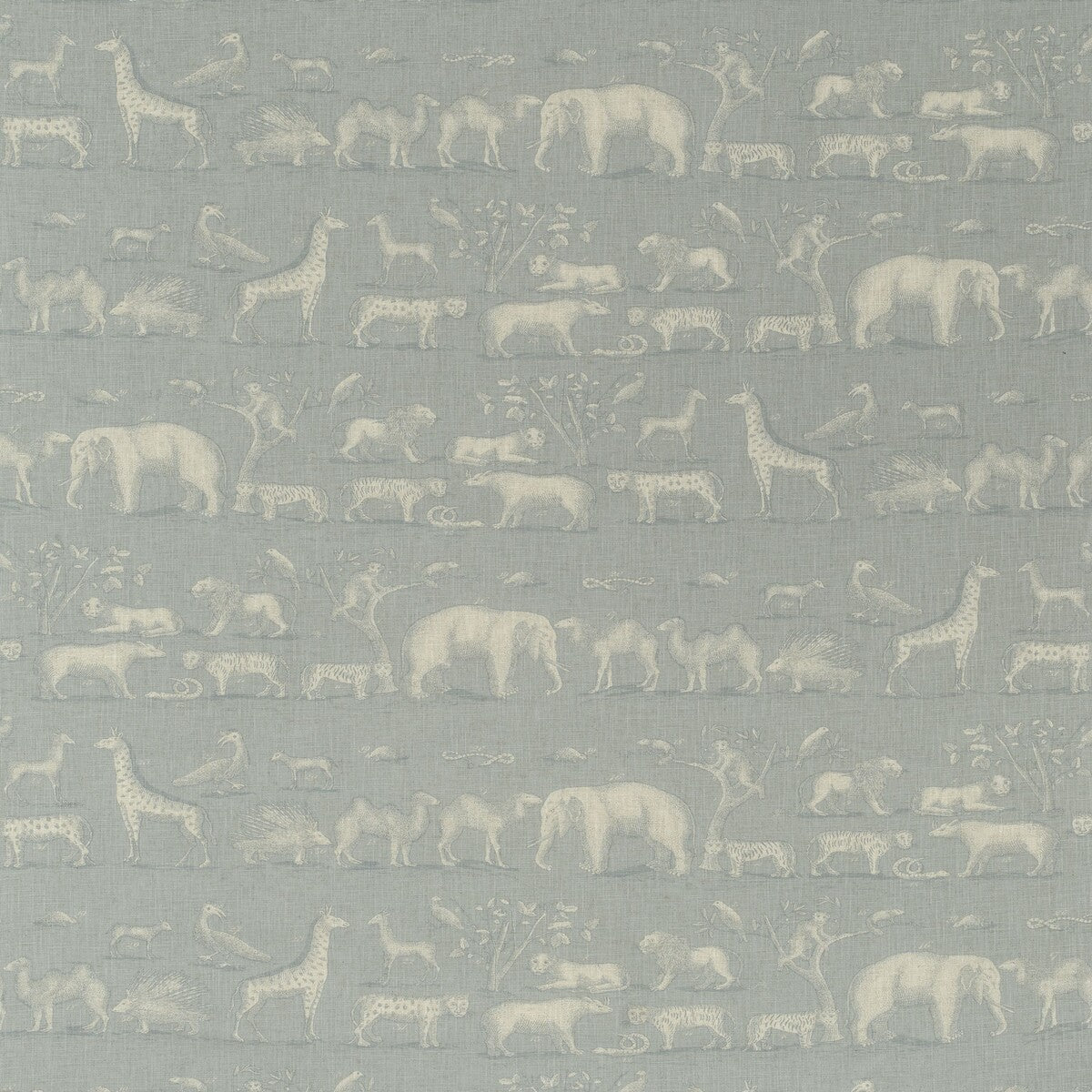 Kingdom fabric in powder color - pattern AM100291.15.0 - by Kravet Couture in the Andrew Martin Expedition collection
