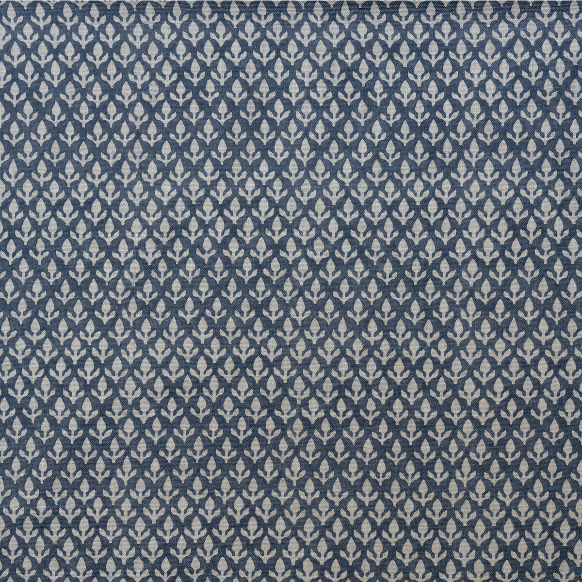 Bud fabric in denim color - pattern AM100379.50.0 - by Kravet Couture in the Andrew Martin Garden Path collection