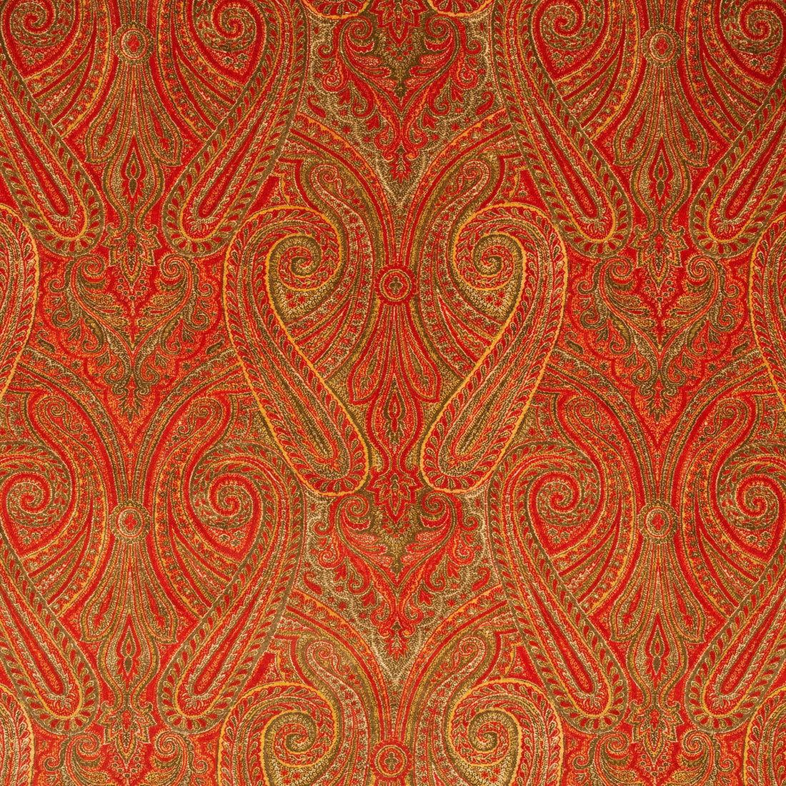 Bonfire fabric in autumn color - pattern AM100405.424.0 - by Kravet Couture in the Andrew Martin The Secret Garden collection