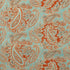 Gazebo fabric in Duck Egg Outdoor color - pattern number AM100407.3524.0 - by Kravet Couture in the Andrew Martin The Secret Garden Indoor Outdoor collection