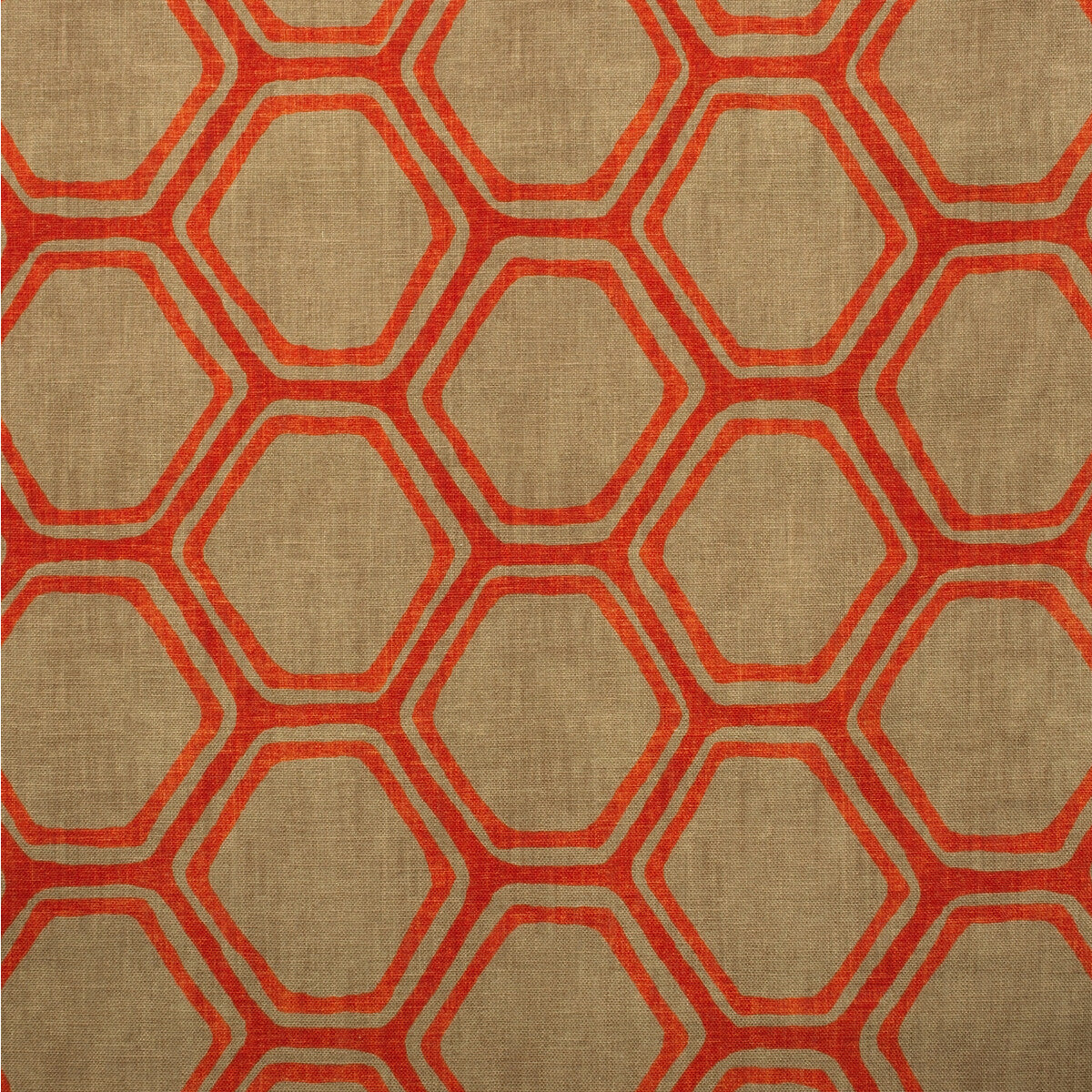 Pergola fabric in nutmeg color - pattern AM100408.612.0 - by Kravet Couture in the Andrew Martin The Secret Garden collection