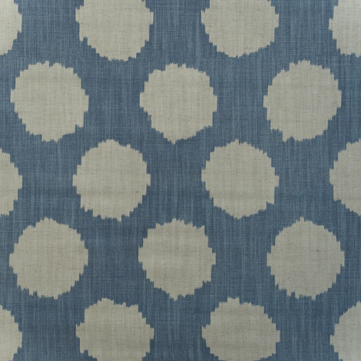 Beehive fabric in denim color - pattern number AM100444.5.0 - by Kravet Couture in the Andrew Martin Pavilion collection
