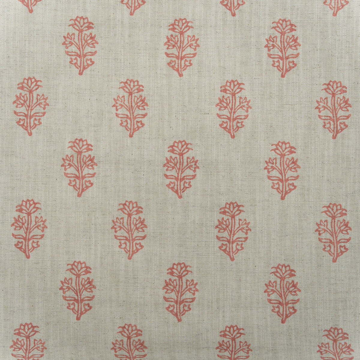 Buttercup fabric in coral color - pattern number AM100445.7.0 - by Kravet Couture in the Andrew Martin Pavilion collection
