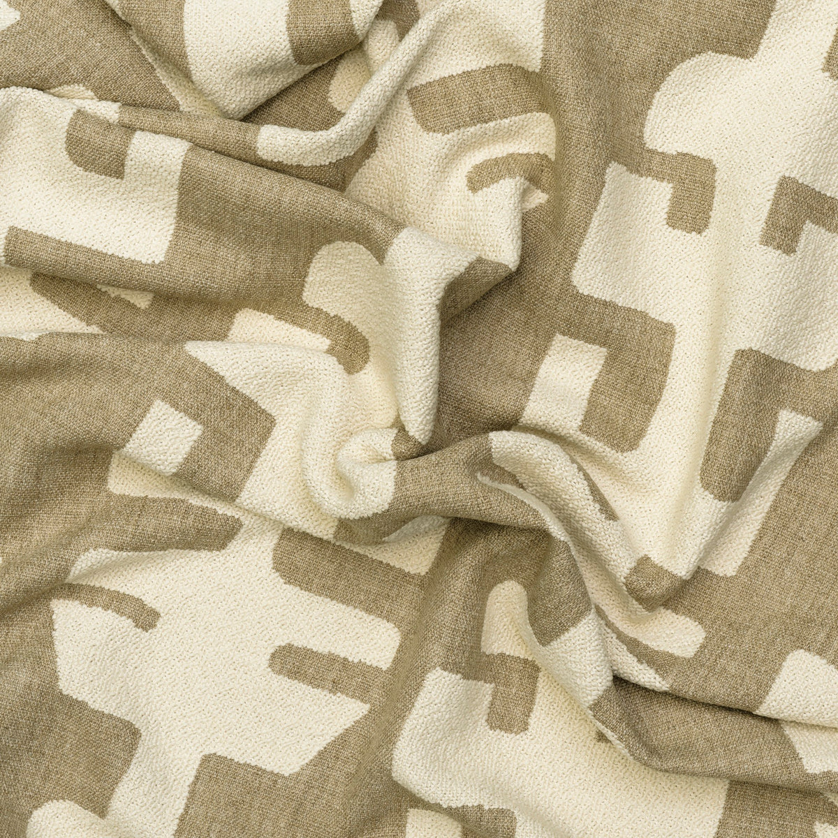 Peru fabric in Ivory color - pattern number AM100466.1161.0 - by Kravet Couture in the Andrew Martin G.O.A.T. collection