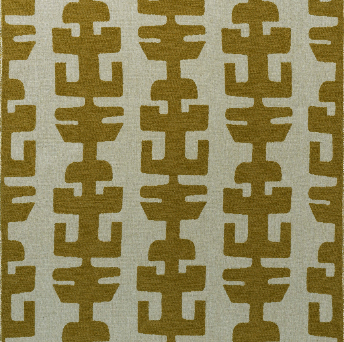 Peru fabric in Olive color - pattern number AM100466.314.0 - by Kravet Couture in the Andrew Martin G.O.A.T. collection