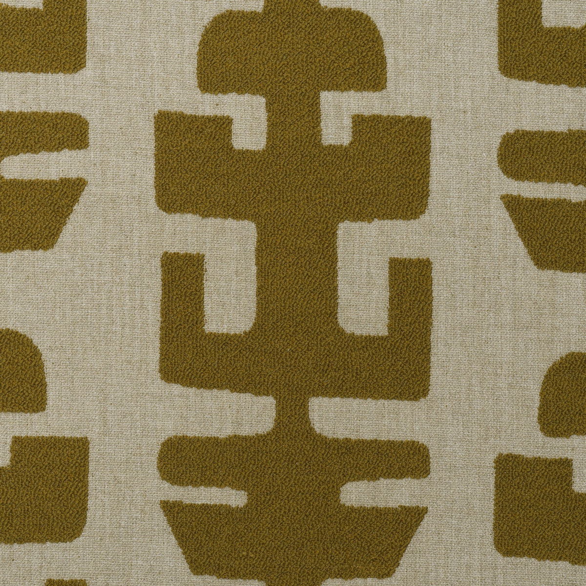 Peru fabric in Olive color - pattern number AM100466.314.0 - by Kravet Couture in the Andrew Martin G.O.A.T. collection