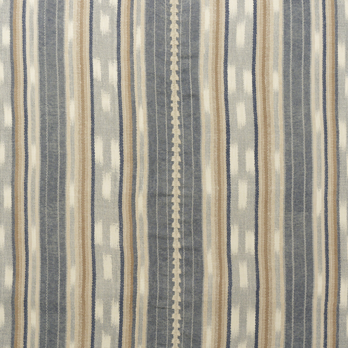 Nineveh fabric in denim color - pattern number AM100479.516.0 - by Kravet Couture in the Andrew Martin Argonaut collection