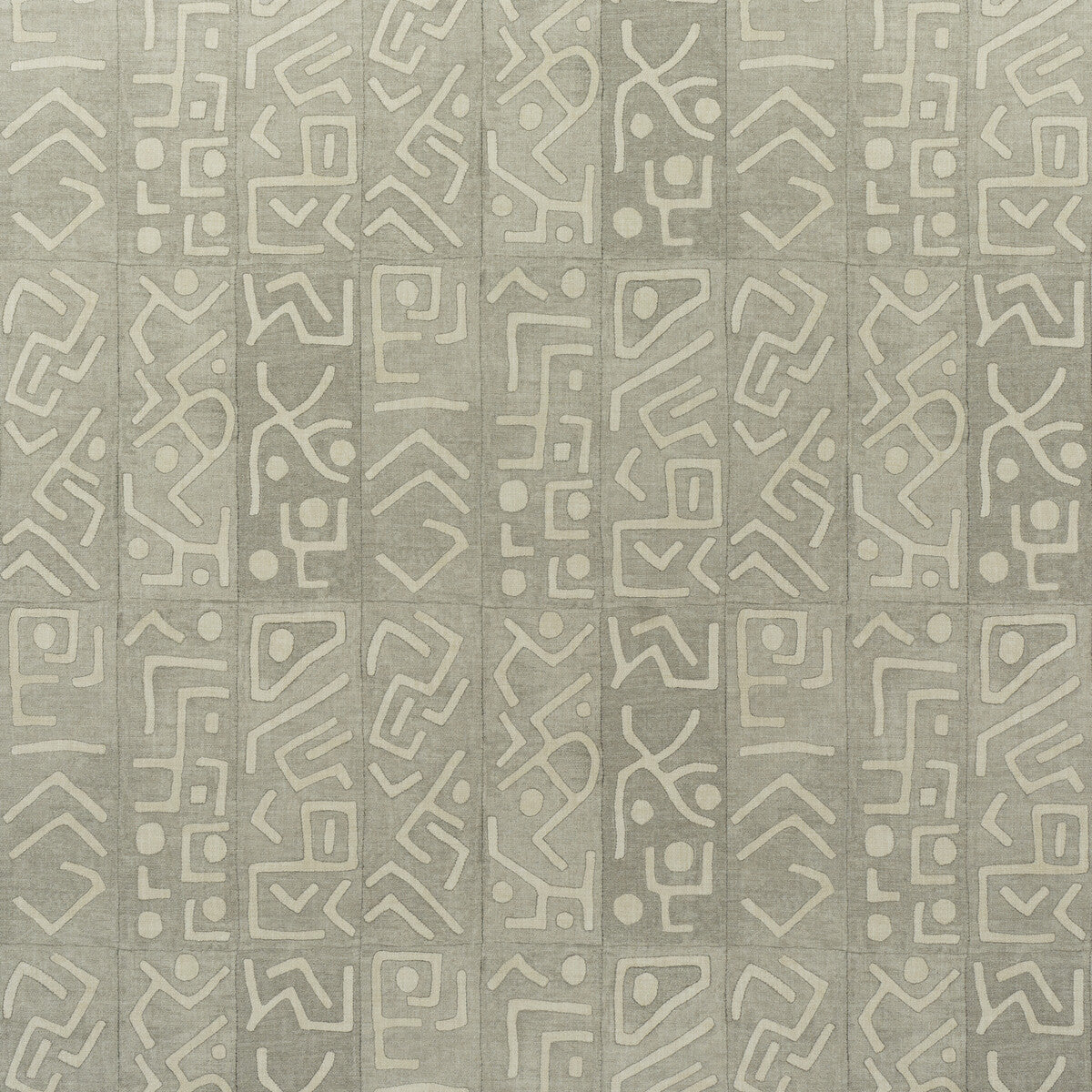 Trojan Outdoor fabric in smoke color - pattern number AM100482.11.0 - by Kravet Couture in the Andrew Martin Argonaut Indoor/Outdoor collection